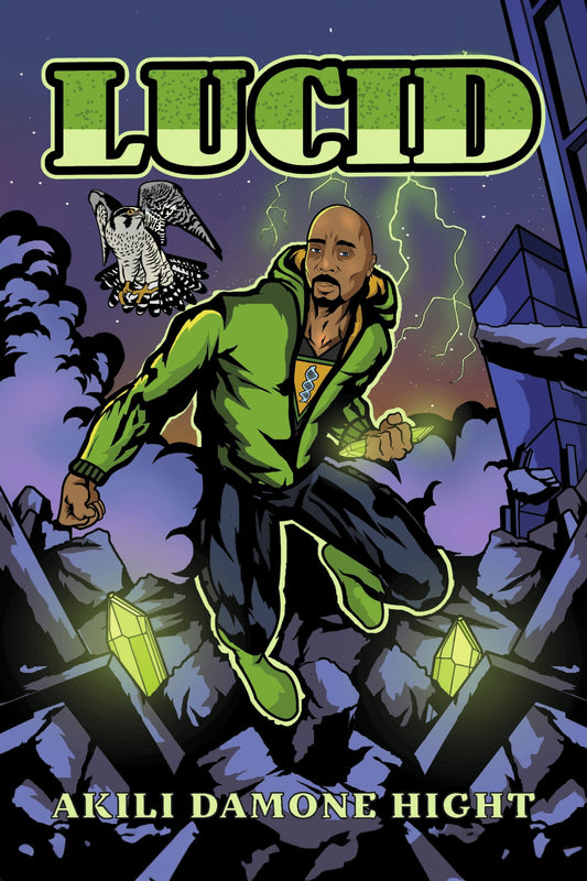LUCID, An Afrofuturistic Adventure Novel – Signed Copy